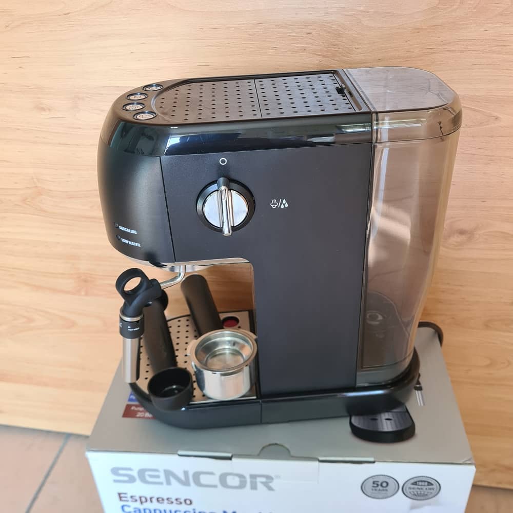 Espresso kavovar Sencor SES 4700BK 2 min