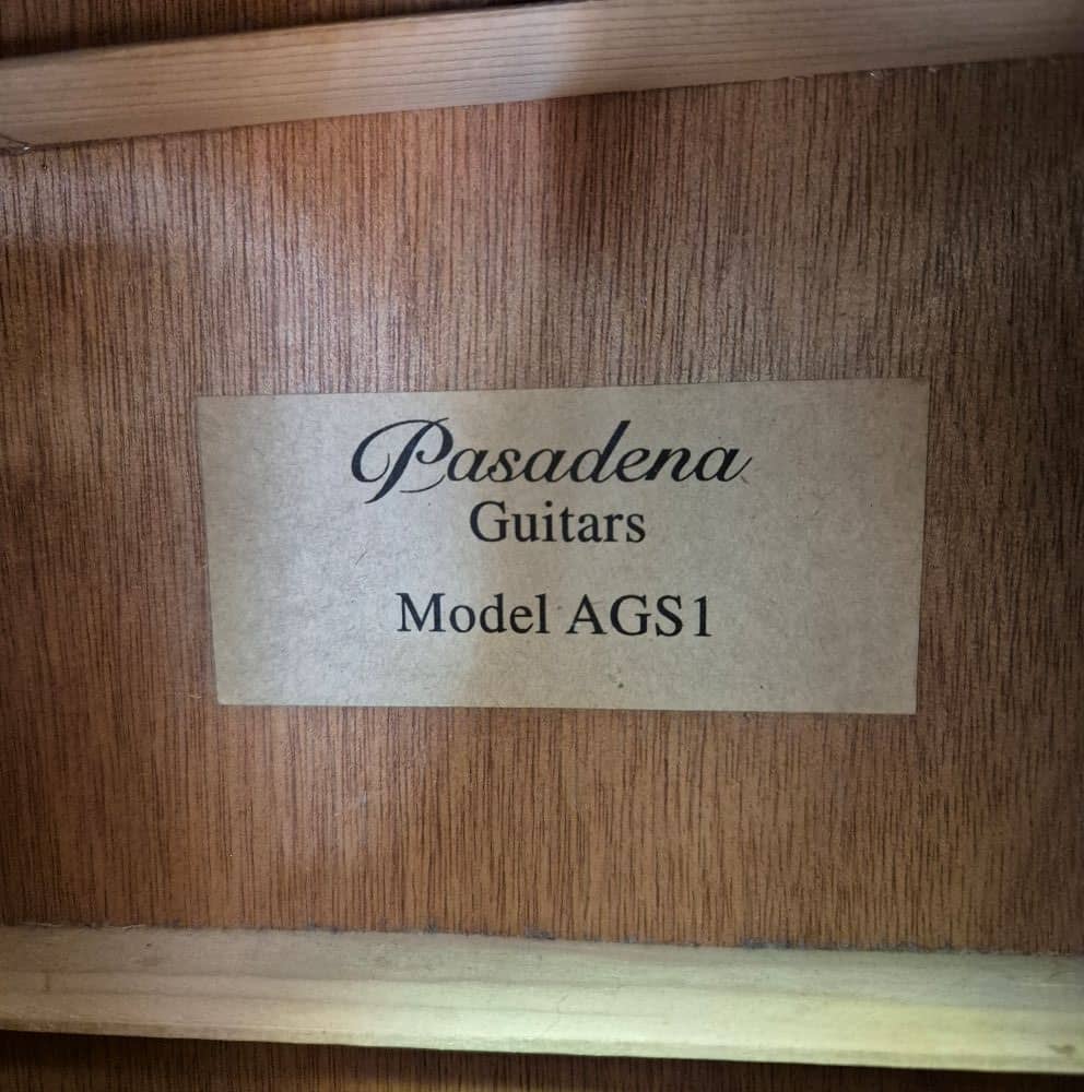 Akusticka gitara Pasadena AGS1 3 min