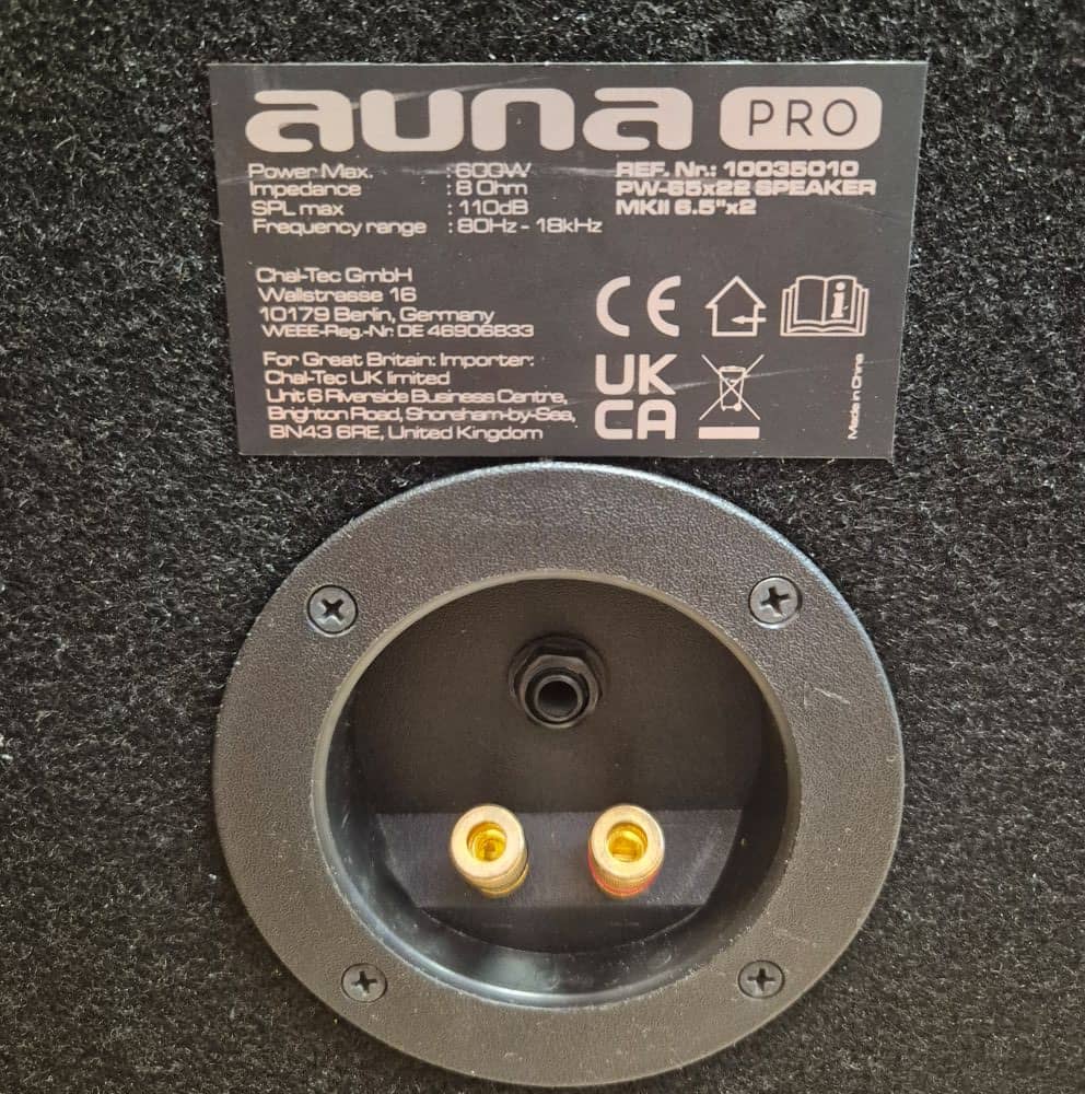 Pasivne reproduktory Auna Pro PW 65x22 MKII 2 min