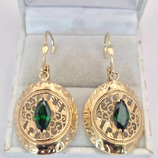 Zlaté náušnice VP475